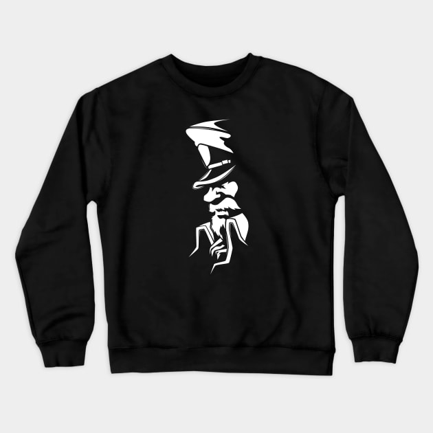 388 Okita Solo WHT Crewneck Sweatshirt by Yexart